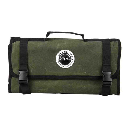Overland Vehicle Systems Rolled First Aid Storage Bag - #16 Waxed Canvas Universal - Angler's Pro Tackle & Outdoors