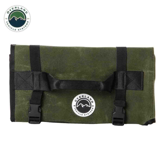 Overland Vehicle Systems Rolled General Tool Storage Bag - #16 Waxed Canvas - Angler's Pro Tackle & Outdoors