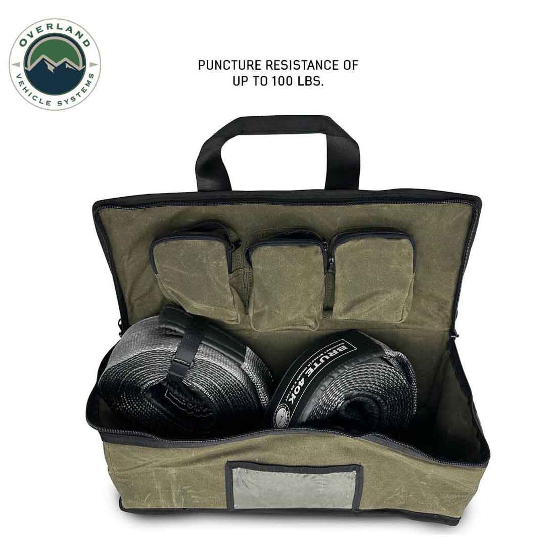 Overland Vehicle Systems Utility Bag - #16 Waxed Canvas Storage Bag - Angler's Pro Tackle & Outdoors