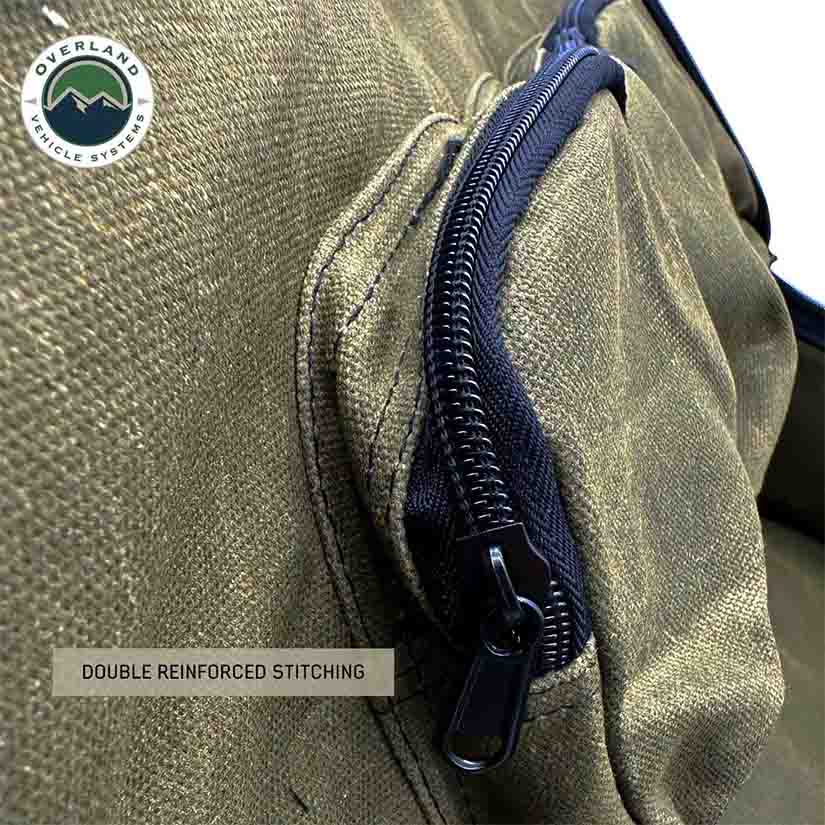 Overland Vehicle Systems Utility Bag - #16 Waxed Canvas Storage Bag - Angler's Pro Tackle & Outdoors