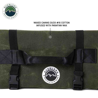 Overland Vehicle Systems Wrench Tool Roll - #16 Waxed Canvas Storage - Angler's Pro Tackle & Outdoors