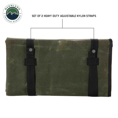 Overland Vehicle Systems Wrench Tool Roll - #16 Waxed Canvas Storage - Angler's Pro Tackle & Outdoors