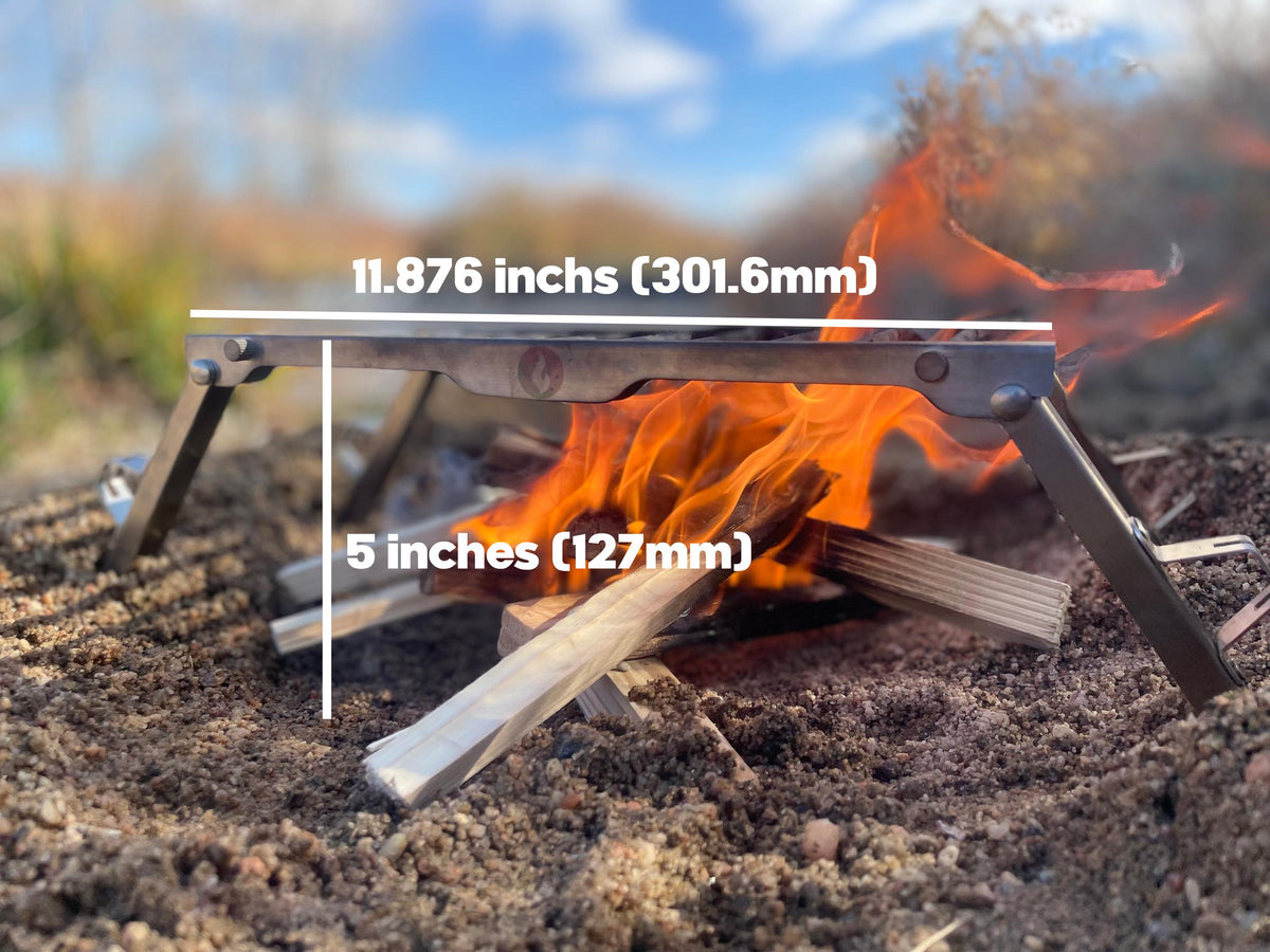 LavaBox Over Under Grill Thingy: Stand and Grill In One!