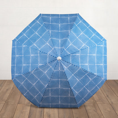 Picnic Time 5.5 Ft. Portable Beach Umbrella