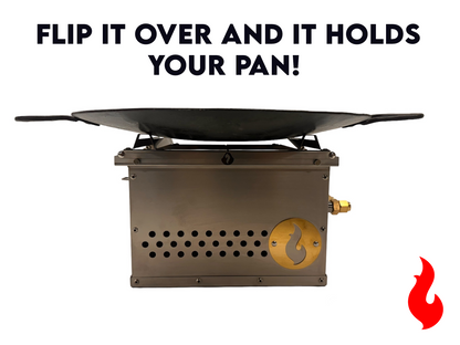 LavaBox Over Under Grill Thingy: Stand and Grill In One!