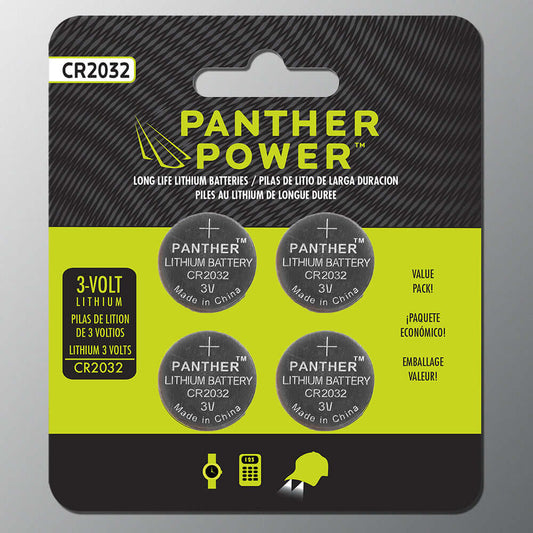 Panther Vision Panther Power CR2032 4 - Pack Batteries - Angler's Pro Tackle & Outdoors