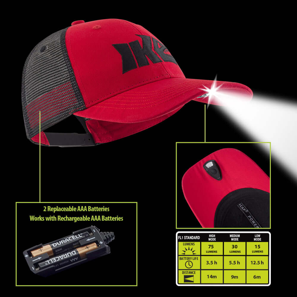 Panther Vision POWERCAP 2.0 Mike Iaconelli Pro Series Fishing LED Lighted Headlamp Hat - Angler's Pro Tackle & Outdoors