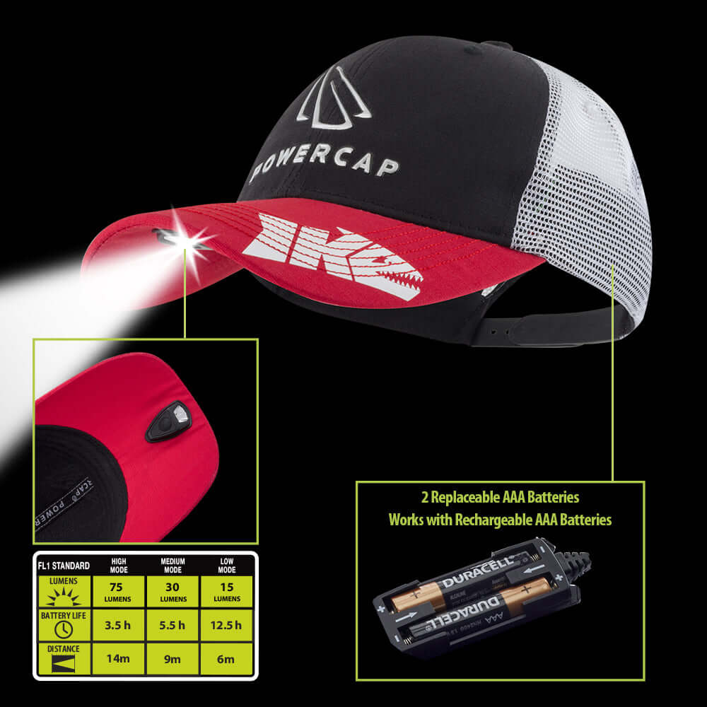 Panther Vision POWERCAP 2.0 Mike Iaconelli Pro Series Fishing LED Lighted Headlamp Hat - Angler's Pro Tackle & Outdoors