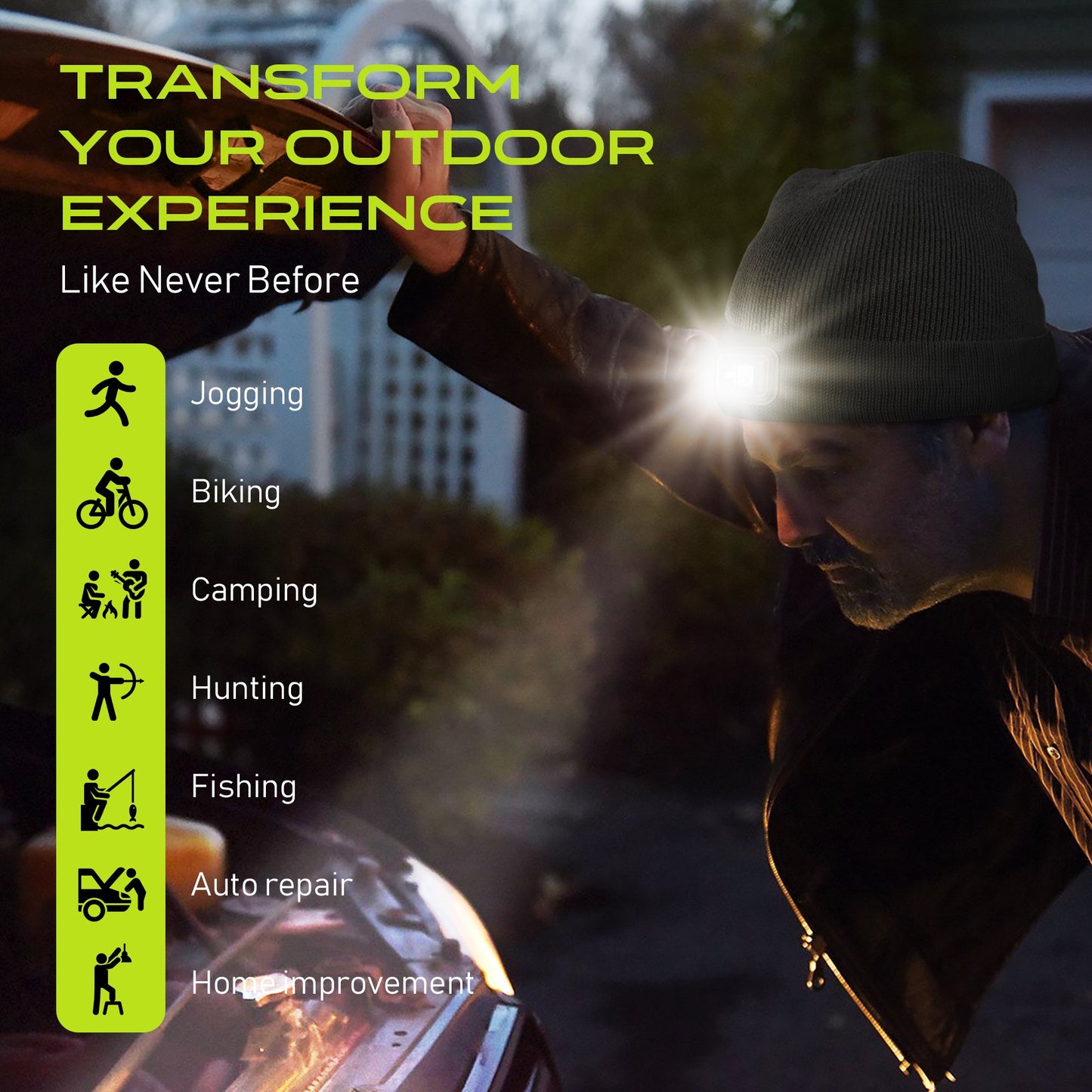 Panther Vision POWERCAP 2.5 Rechargeable Knit LED Lighted Headlamp Beanies - Angler's Pro Tackle & Outdoors