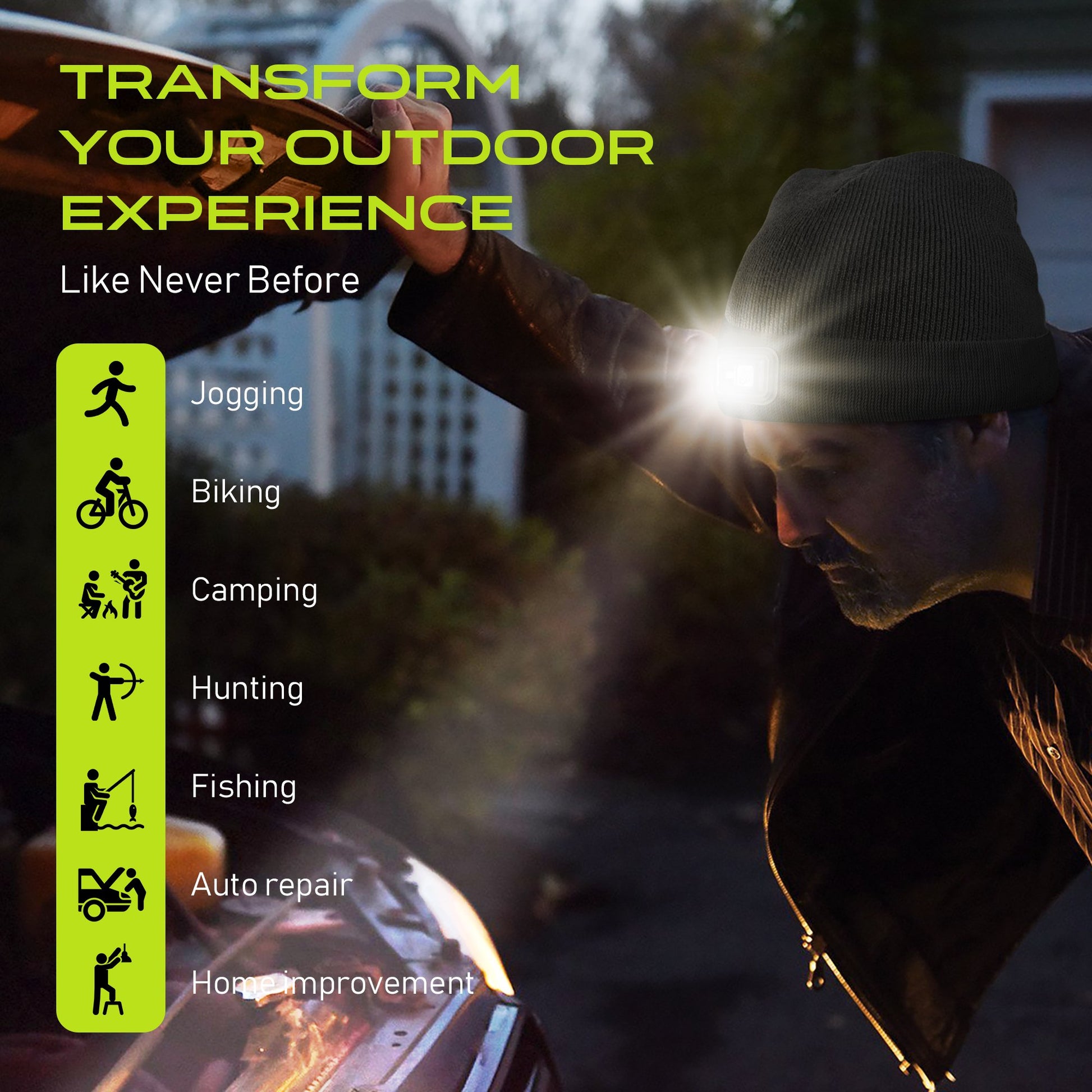 Panther Vision POWERCAP 2.5 Rechargeable Knit LED Lighted Headlamp Beanies - Angler's Pro Tackle & Outdoors