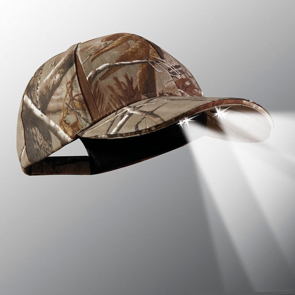 Panther Vision POWERCAP Structured Camo LED Lighted Hats - Angler's Pro Tackle & Outdoors