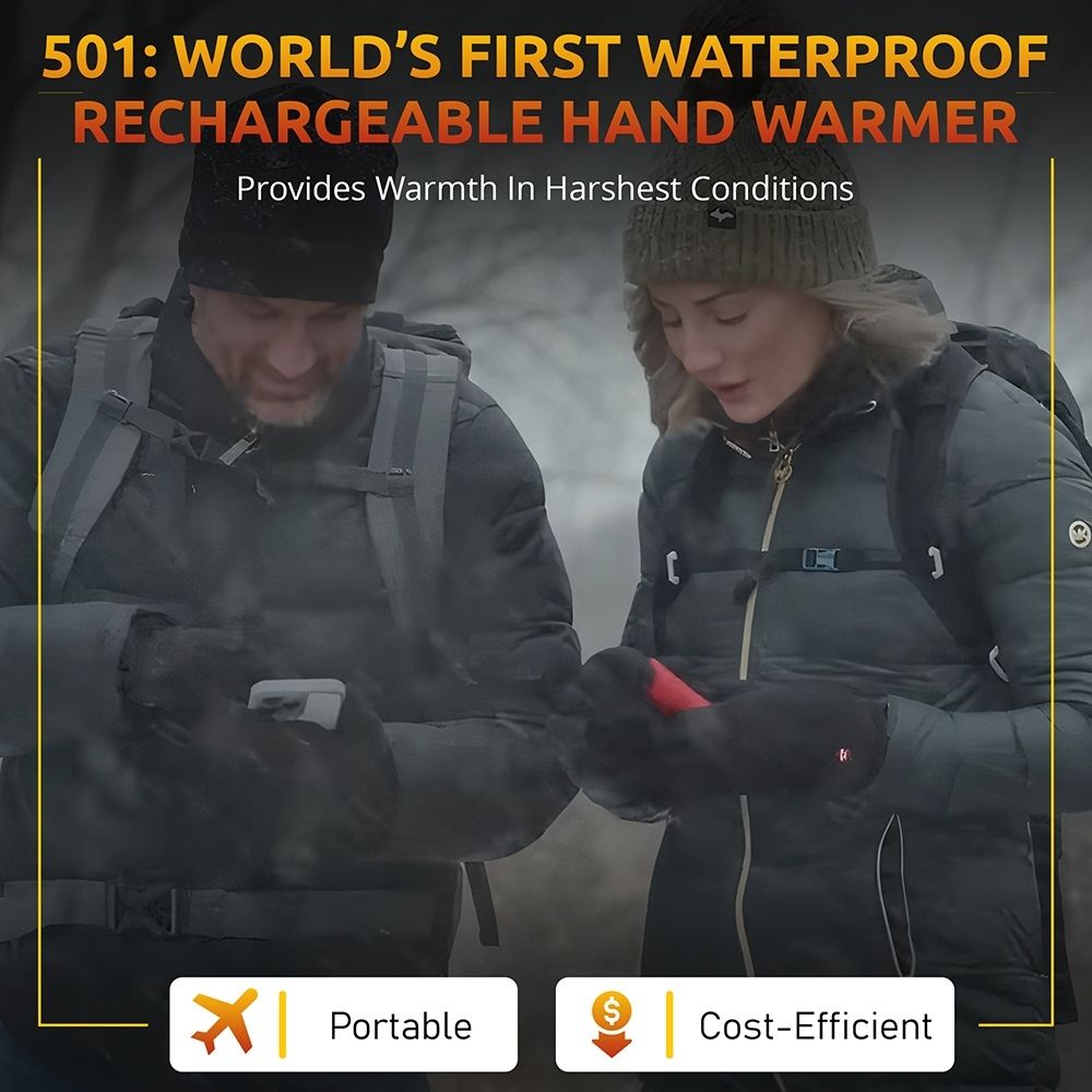 Panther Vision POWERPAW 501 IP67 Waterproof Rechargeable Electric Hand Warmer - Angler's Pro Tackle & Outdoors