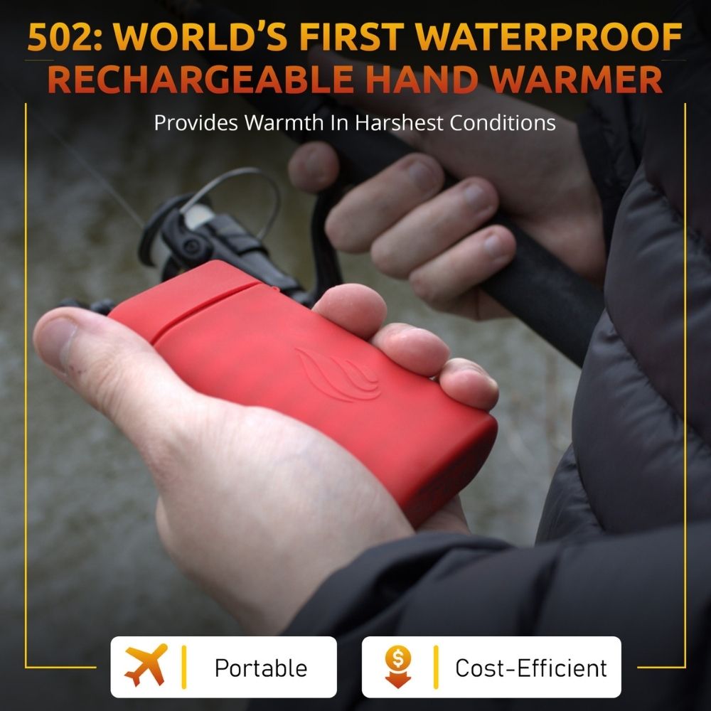 Panther Vision POWERPAW 502 IP67 Waterproof Rechargeable Electric Hand Warmer - Angler's Pro Tackle & Outdoors