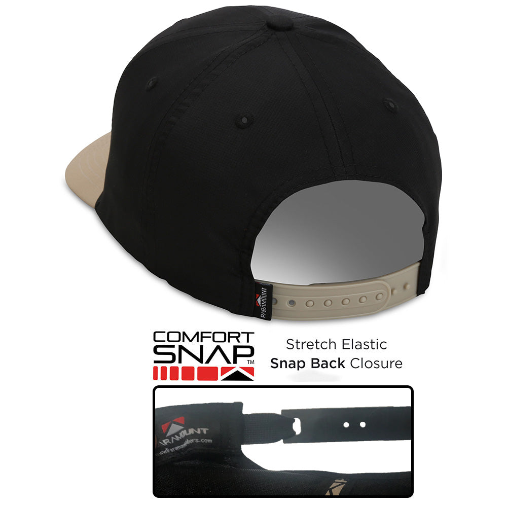 Paramount Outdoors Bull Elk 6-Panel Riverside Cap ComfortSnap Snapback