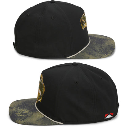 Paramount Outdoors Largemouth Bass 5-Panel Trucker Rope Cap