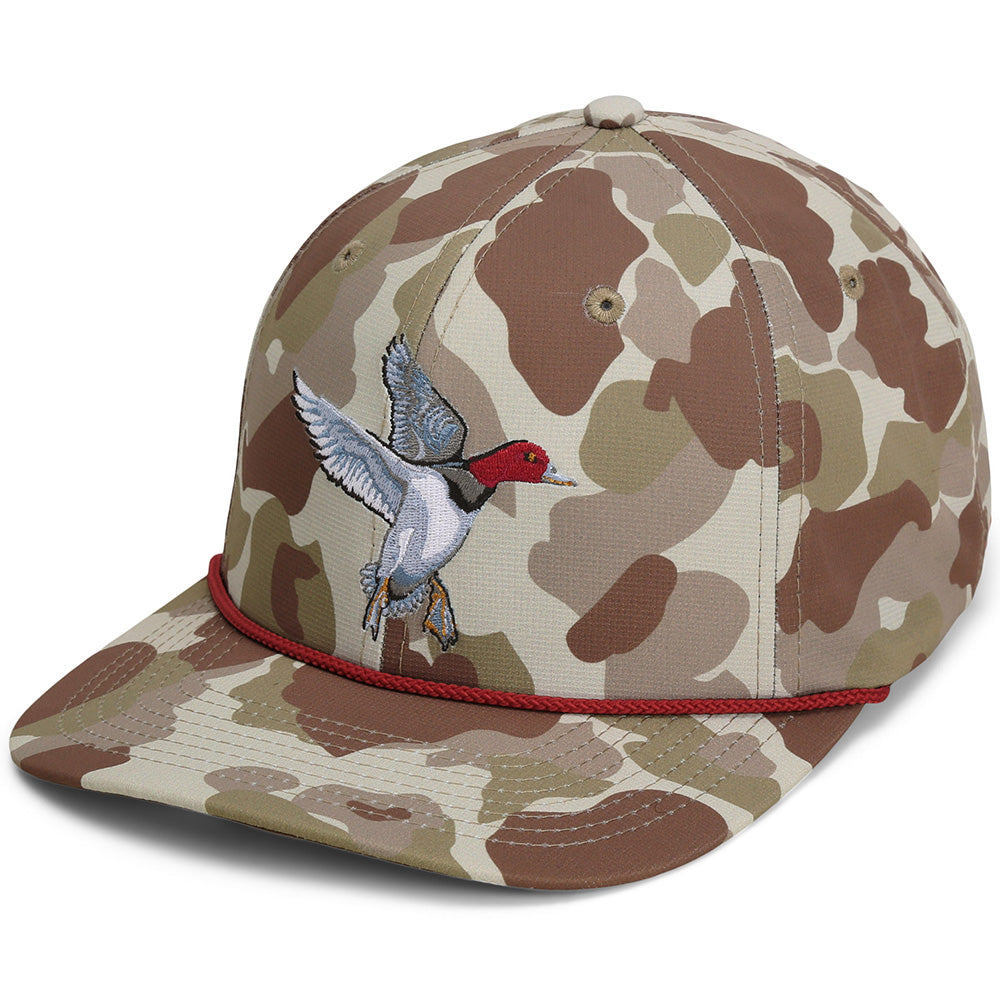 Paramount Outdoors Redhead Duck Hat 6-Panel Waterfowl Rope Cap