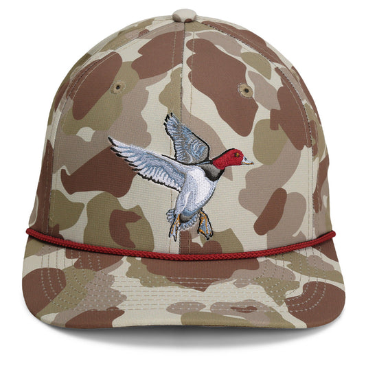 Paramount Outdoors Redhead Duck Hat 6-Panel Waterfowl Rope Cap