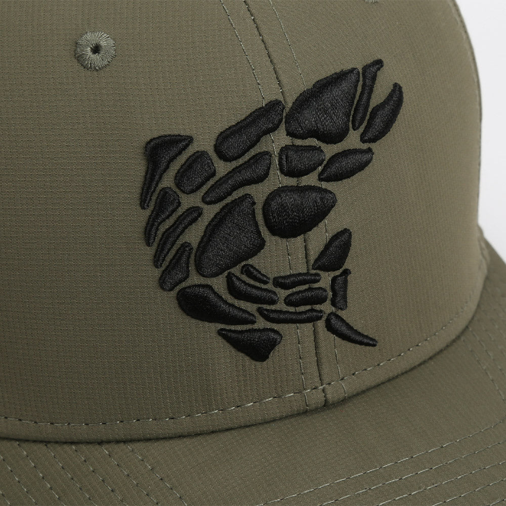 Paramount Outdoors Rock Fish 3-D Puff Embroidery Performance RipStop Fishing Hat