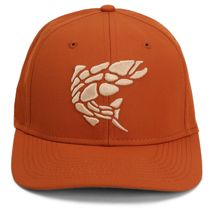 Paramount Outdoors Rock Fish 3-D Puff Embroidery Performance RipStop Fishing Hat
