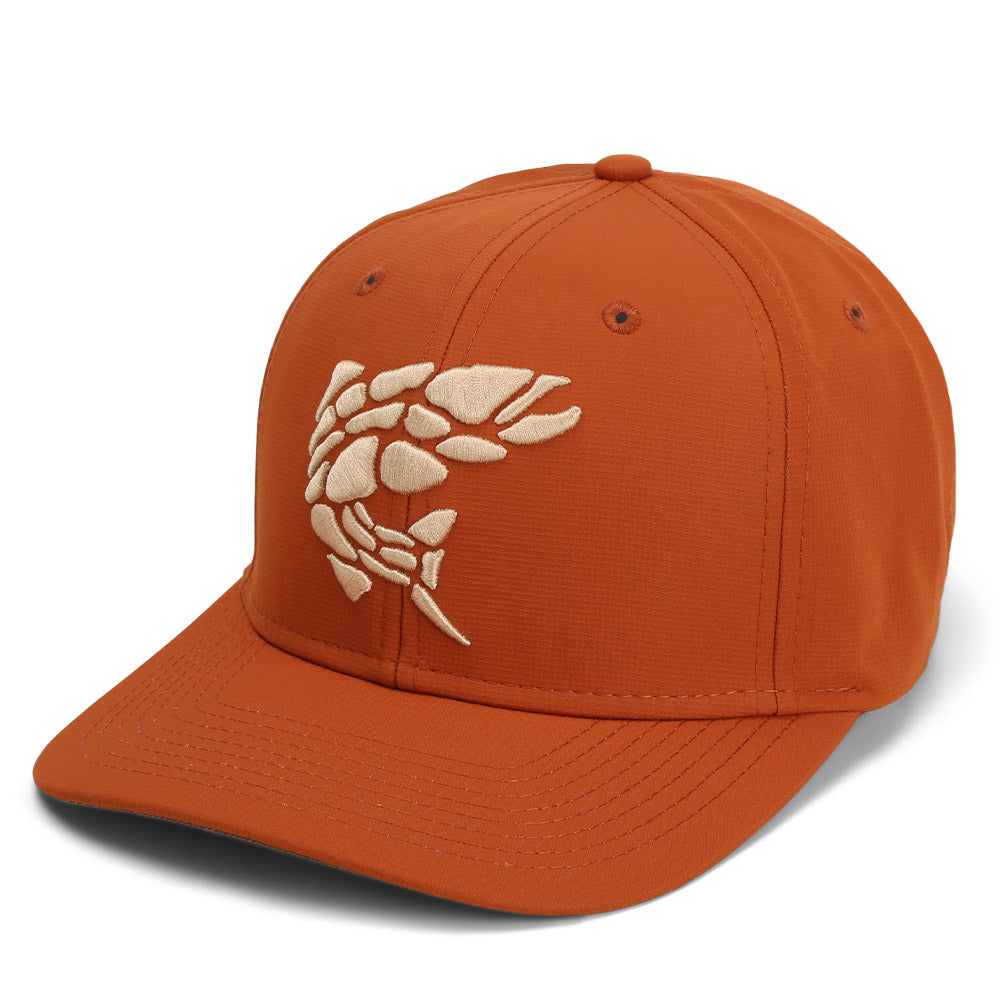 Paramount Outdoors Rock Fish 3-D Puff Embroidery Performance RipStop Fishing Hat