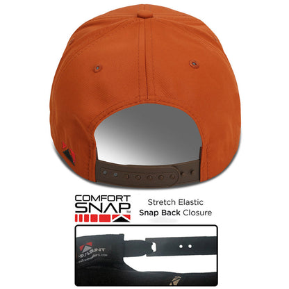 Paramount Outdoors Rock Fish 3-D Puff Embroidery Performance RipStop Fishing Hat