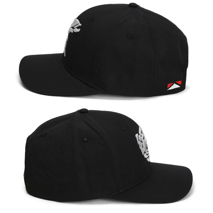 Paramount Outdoors Rock Fish 3-D Puff Embroidery Performance RipStop Fishing Hat