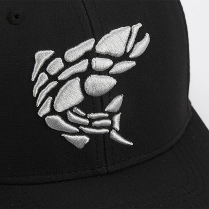 Paramount Outdoors Rock Fish 3-D Puff Embroidery Performance RipStop Fishing Hat