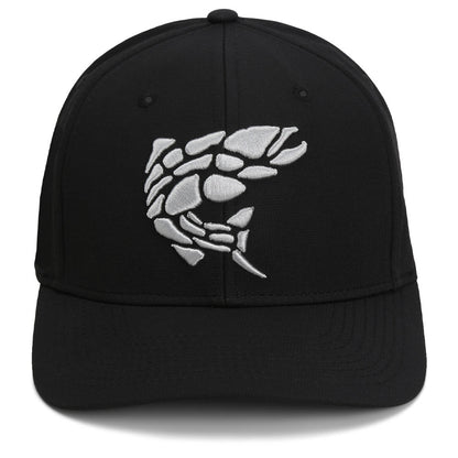 Paramount Outdoors Rock Fish 3-D Puff Embroidery Performance RipStop Fishing Hat