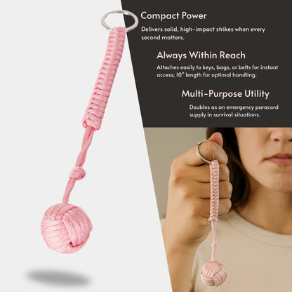 Paracord Monkey Fist Keychain - Angler's Pro Tackle & Outdoors