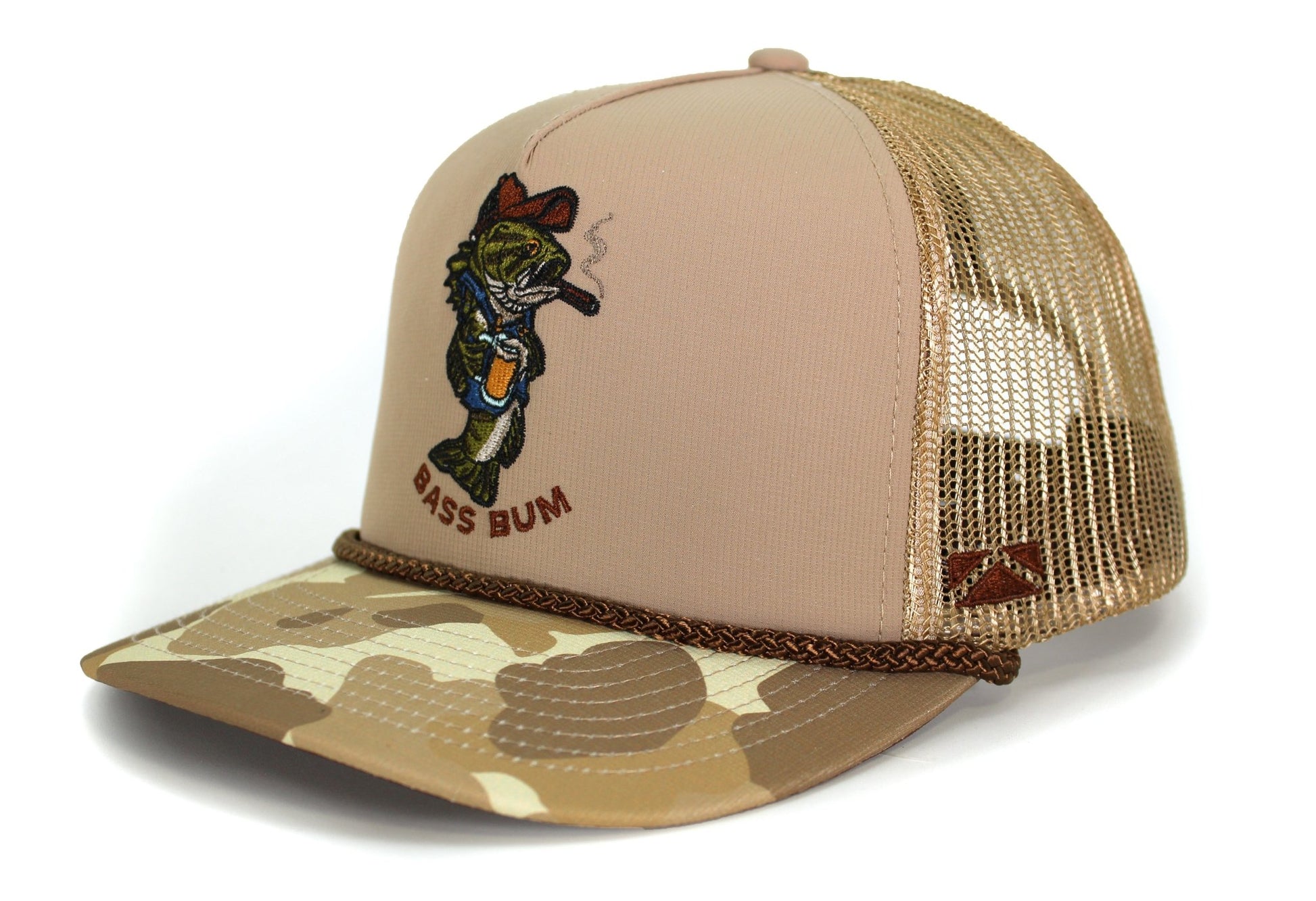Paramount Outdoors Bass Bum 5 - Panel Bass Fishing Hat - Angler's Pro Tackle & Outdoors
