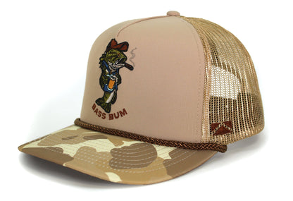 Paramount Outdoors Bass Bum 5 - Panel Bass Fishing Hat - Angler's Pro Tackle & Outdoors