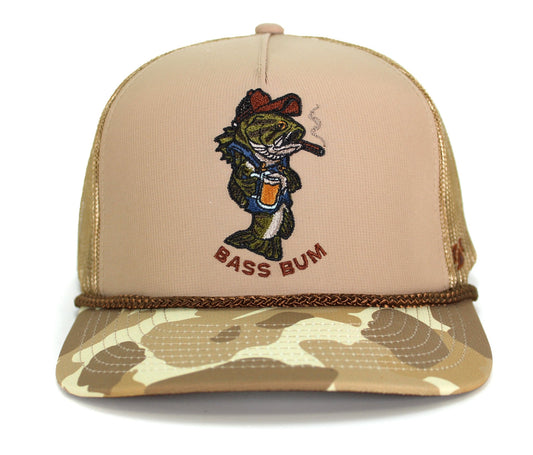 Paramount Outdoors Bass Bum 5 - Panel Bass Fishing Hat - Angler's Pro Tackle & Outdoors