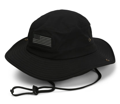 Paramount Outdoors Bayou Full Brim American Flag Boonie Hat (Floats) - Angler's Pro Tackle & Outdoors