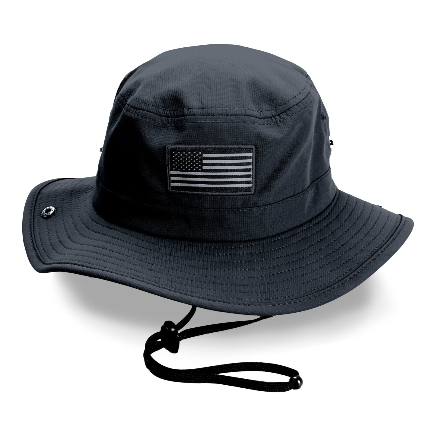 Paramount Outdoors Bayou Full Brim American Flag Boonie Hat (Floats) - Angler's Pro Tackle & Outdoors