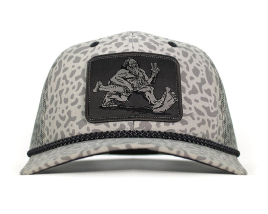 Paramount Outdoors Bigfoot Bass Squatch Fishing 6 - Panel Rope Cap - Angler's Pro Tackle & Outdoors
