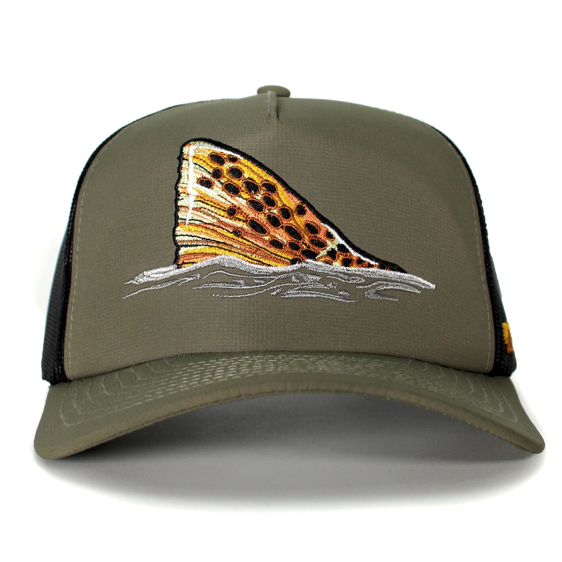 Paramount Outdoors Brown Trout Tail Mesh Back 5 - Panel - Angler's Pro Tackle & Outdoors