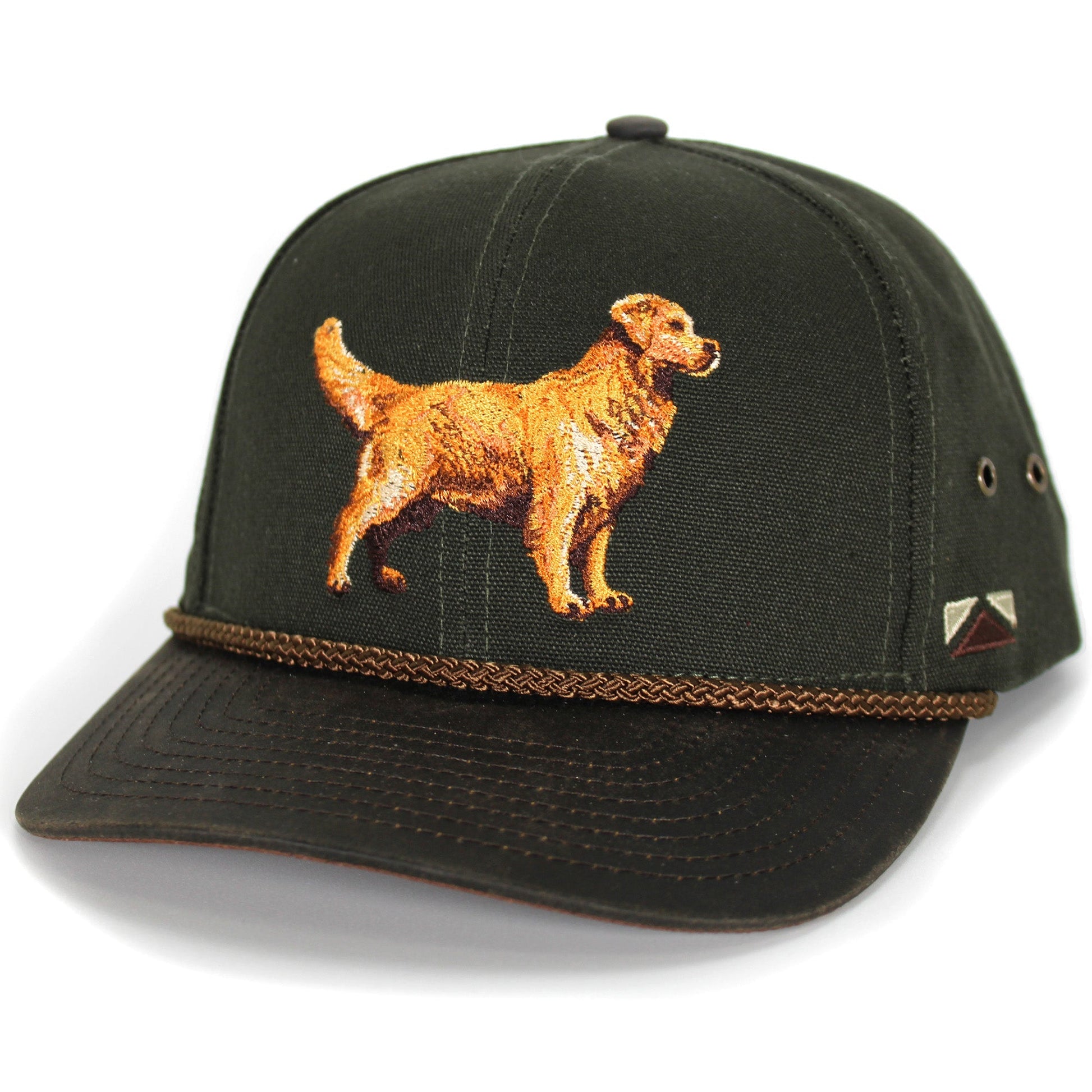 Paramount Outdoors Canvas Golden Retriever Hat with Wax Cloth Visor - Angler's Pro Tackle & Outdoors