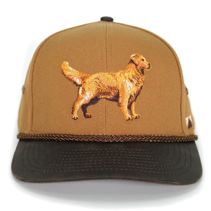 Paramount Outdoors Canvas Golden Retriever Hat with Wax Cloth Visor - Angler's Pro Tackle & Outdoors