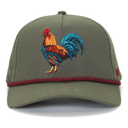 Paramount Outdoors Cock of the Walk 5 - Panel Rooster Trucker Hat - Angler's Pro Tackle & Outdoors