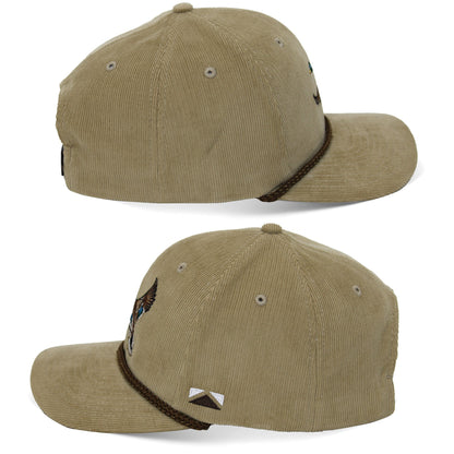 Paramount Outdoors Corduroy Mallard Drake 6 - Panel Performance Cap - Angler's Pro Tackle & Outdoors