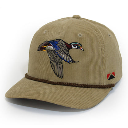 Paramount Outdoors Corduroy Wood Duck 6 - Panel Performance Cap - Angler's Pro Tackle & Outdoors