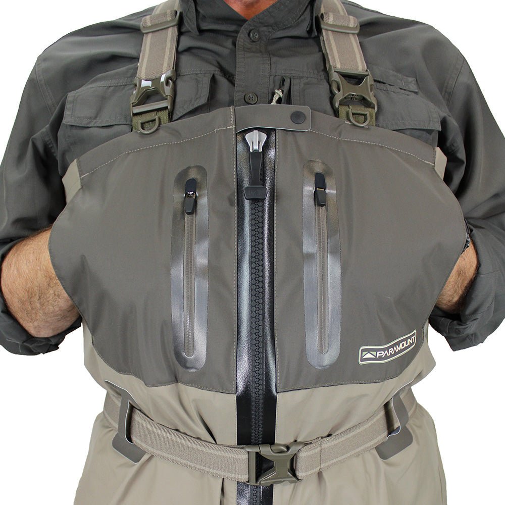 Paramount Outdoors DEEP EDDY Zippered Breathable Chest Wader - Angler's Pro Tackle & Outdoors