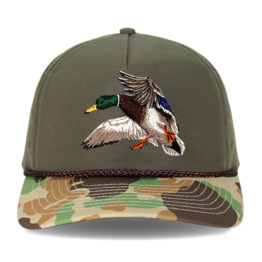 Paramount Outdoors Landing Mallard 5 - Panel Base Camp Performance Hat - Angler's Pro Tackle & Outdoors