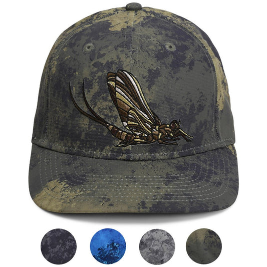 Paramount Outdoors Mayfly Match the Hatch Fly Fishing 6 - Panel Cap - Angler's Pro Tackle & Outdoors