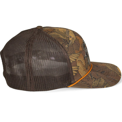 Paramount Outdoors Pintail Pair Duck Hat Waterfowl Print 6 - Panel Rope Cap - Angler's Pro Tackle & Outdoors