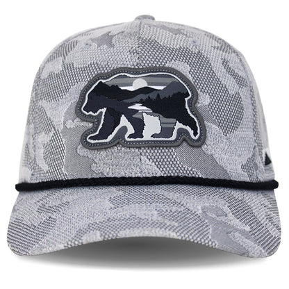 Paramount Outdoors Sunset Bear Cloud Texture 5 - Panel Rope Cap - Angler's Pro Tackle & Outdoors