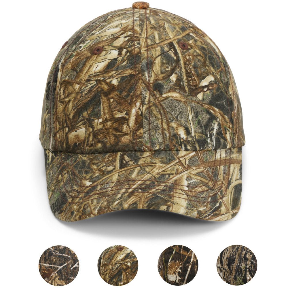 Paramount Outdoors Trail 6 - Panel Blank Camo Cap - Angler's Pro Tackle & Outdoors