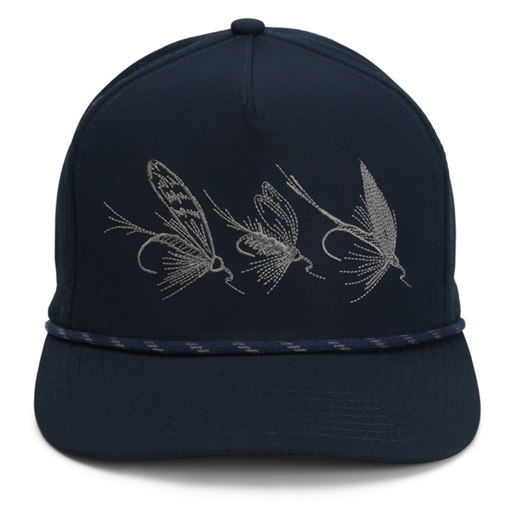 Paramount Outdoors Tri - Fly Fishing Ridgeline 5 - Panel Rope Cap - Angler's Pro Tackle & Outdoors