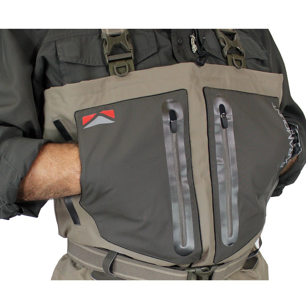 Paramount Outdoors WHETSTONE Breathable Split Pocket Fly Fishing Wader - Angler's Pro Tackle & Outdoors