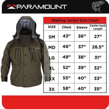 Paramount Outdoors Whetstone Waterproof Wading Jacket - Angler's Pro Tackle & Outdoors